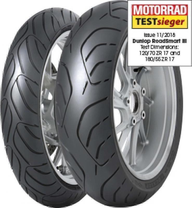 Dunlop SPORTMAX ROADSMART III TL REAR 180/55 R17 73 W